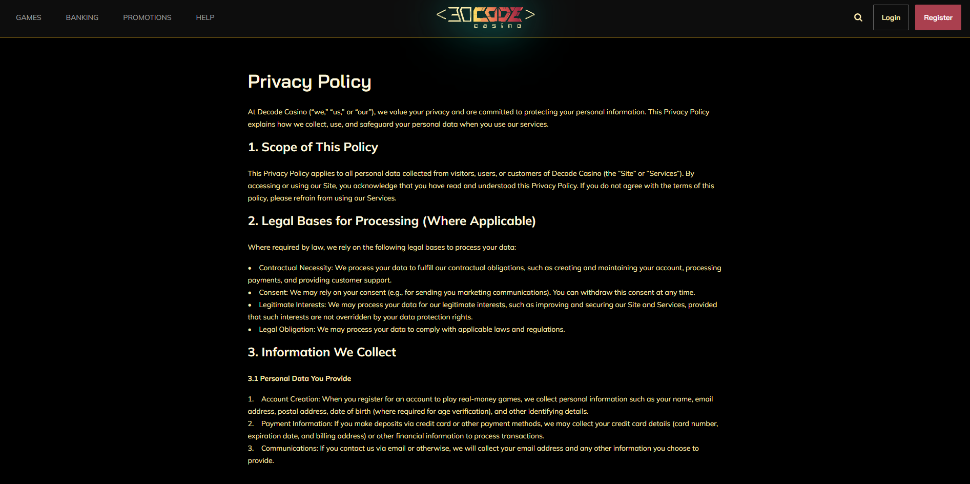 Is Decode Casino Safe and Legit